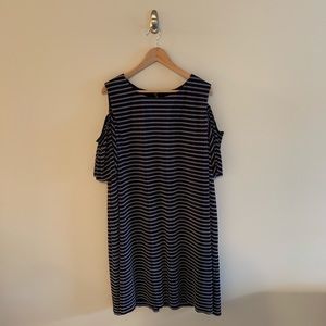 LAST CALL | London Times Cold Shoulder Dress